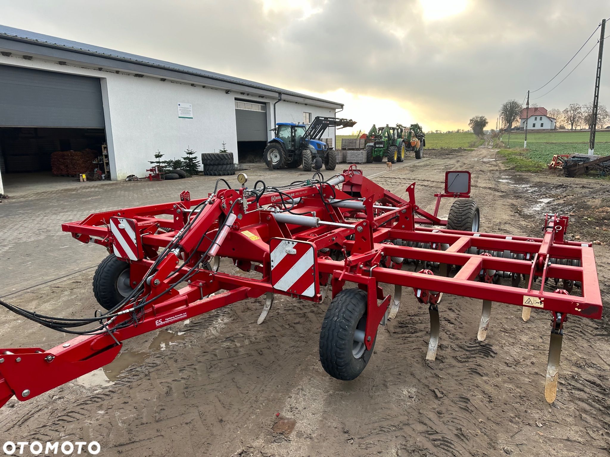 Kongskilde Delta Flex HT Agregat bezorkowy ścierniskowy 6 m - 1