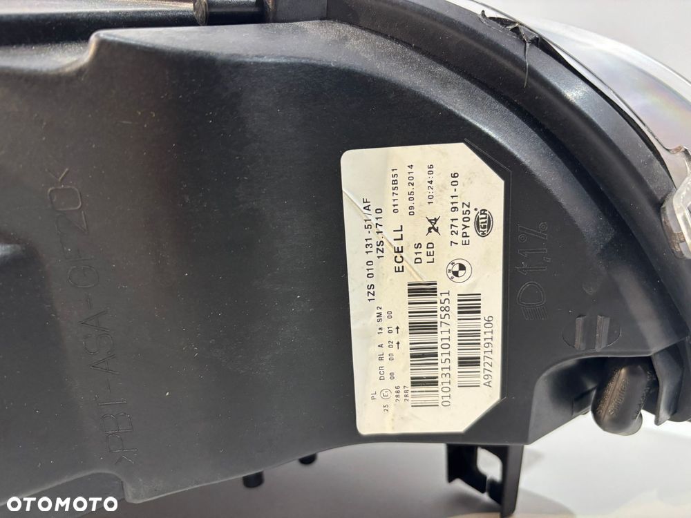 BMW X6 E71 Lampa przednia Xenon Lewa -18112 - 9