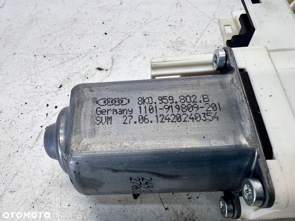 SILNIK SILNICZEK SZYBY AUDI A4 B8 A1 8X 8K0959802B - 6