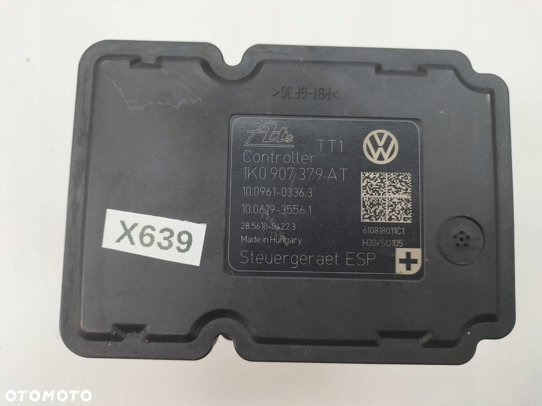 POMPA ABS ESP VW GOLF 6 VI AUDI A3 8P SEAT LEON II 1K0614517CB 1K0907379AT - 4