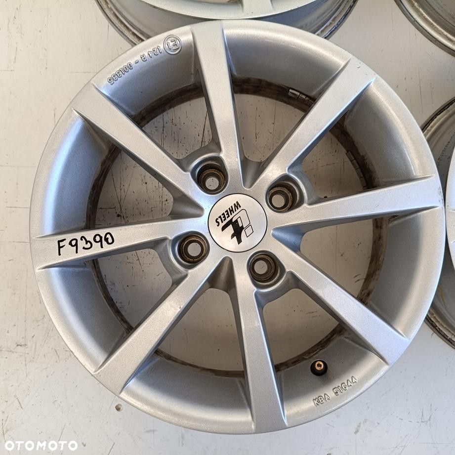 Alufelgi 4x108 15 Peugeot 208 Citroen C3 Opel Corsa F 4szt (F9390) - 2