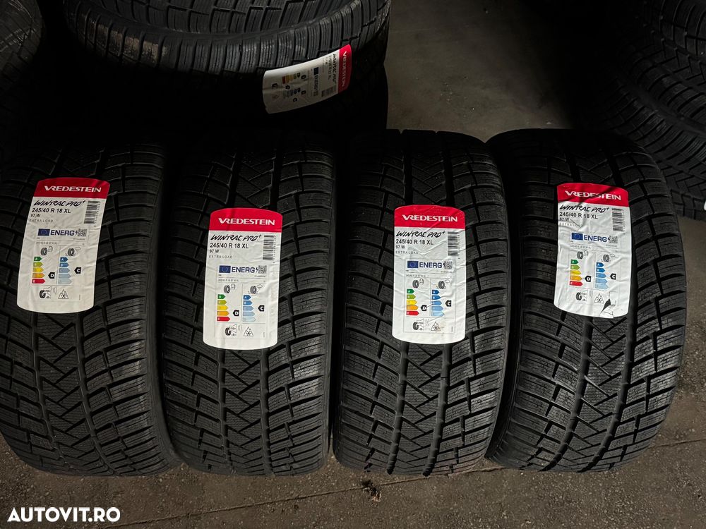 Vând 4 anvelope 245/40/18 vredestein de iarnă noi - 1