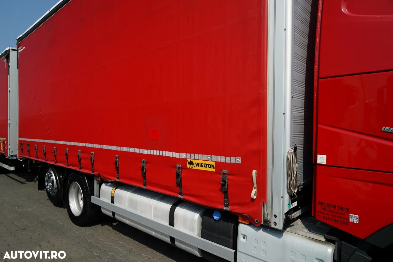 Volvo FH 460 / COMBINAȚIE TANDEM / TRAVERSE / MEGA / I-PARK COOL / DIRECȚIE AXĂ RAPIDĂ / CORTINĂ RANFORSATĂ / CONTRACT POST-SERVICE - 16