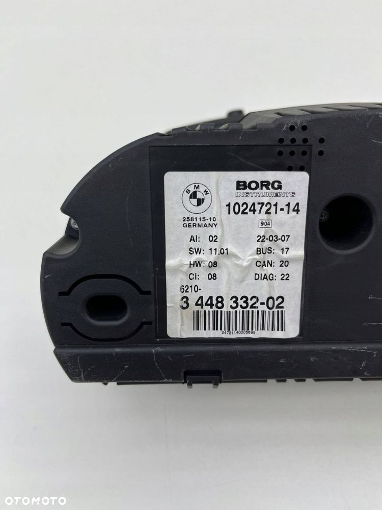 BMW E83 X3 LICZNIK ZEGARY N52 2.5I 3448332 - 7
