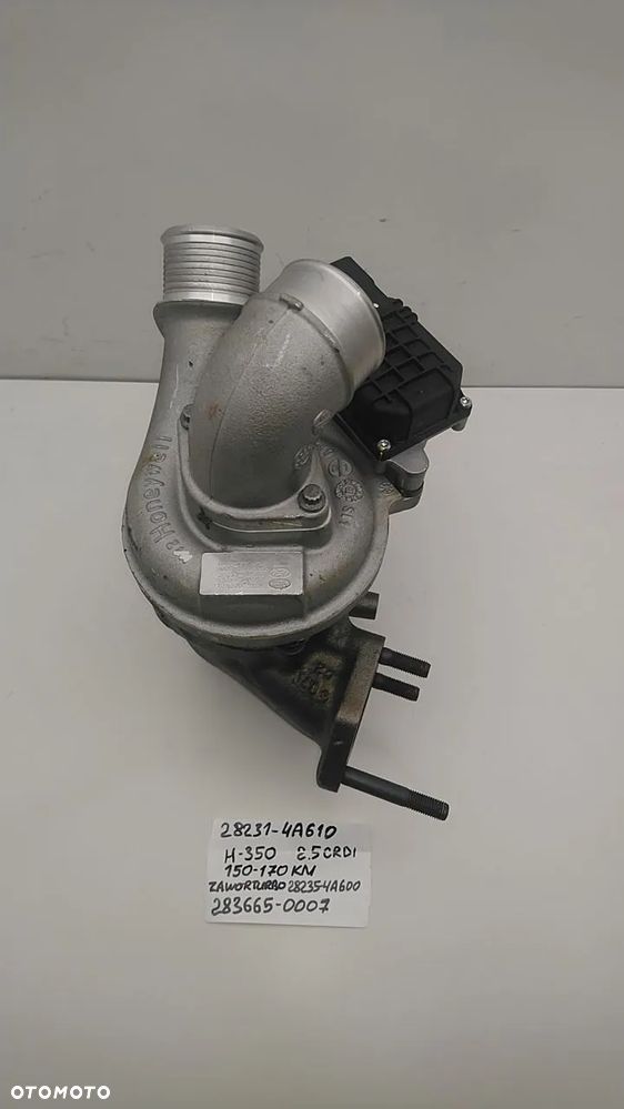 TURBINA 2.5 CRDI 170KM H-1 II GRAND STAREX ILOAD 28231-4A610 283665-0007 - 1