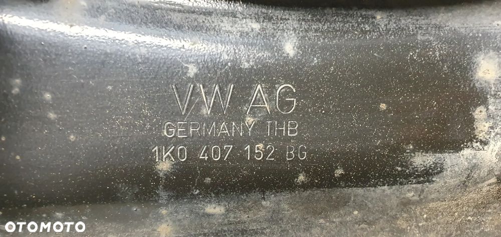 Wahacz prawy przód przedni VW Caddy III Lift 1K0407152BG - 5