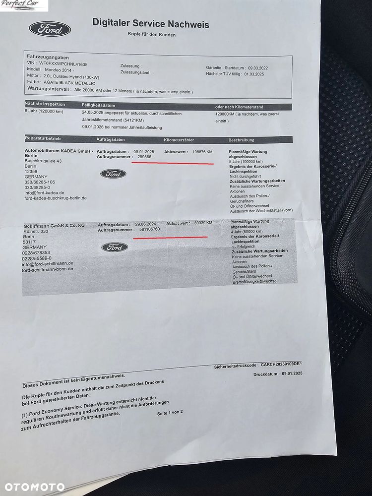 Ford Mondeo 2.0 Hybrid Titanium - 36