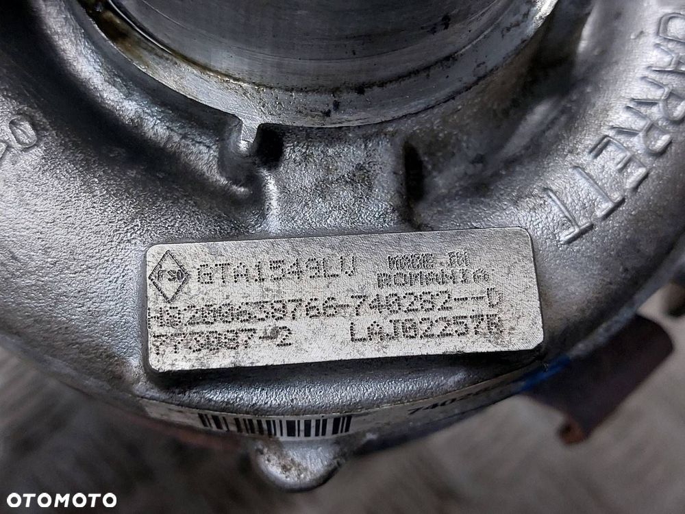 TURBOSPRĘŻARKA TURBINA RENAULT KOLEOS I 2.0 DCI 8200638766 - 4