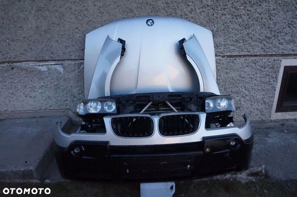 ZDERZAK MASKA BŁOTNIK KOMPLETNY PRZÓD BMW X3 E83 - 1