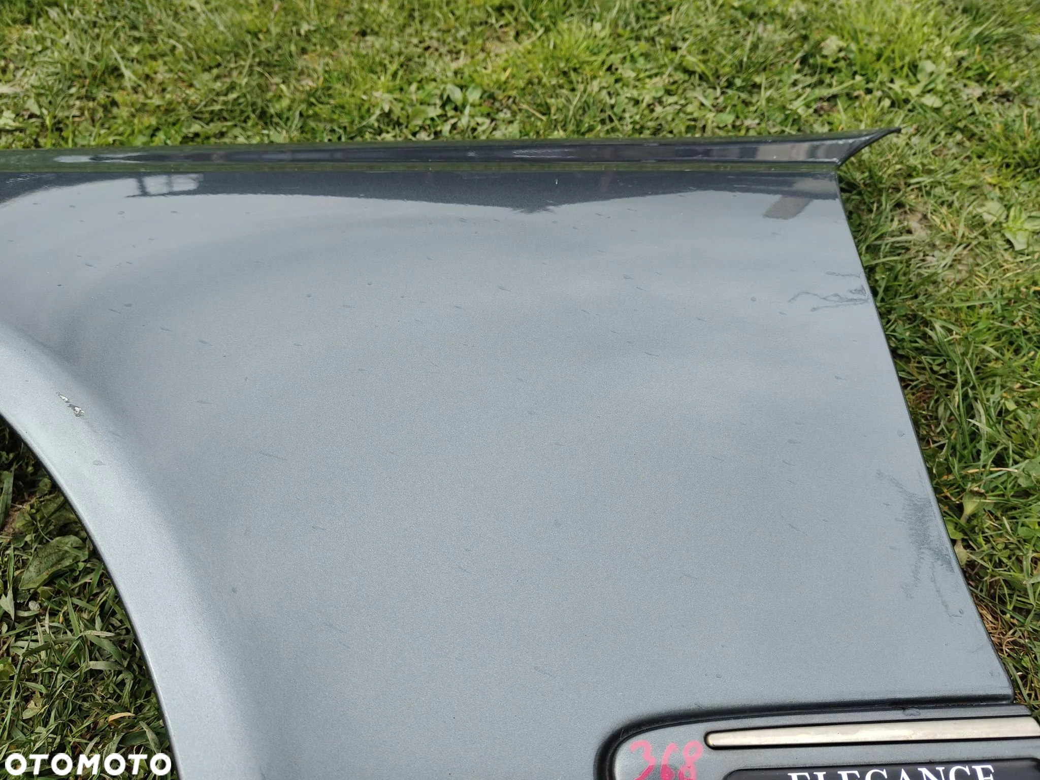 MERCEDES W211 BŁOTNIK Przedni Przód Lewy 368 Oryginał Lakier Do Założenia Bez Malowania - 4
