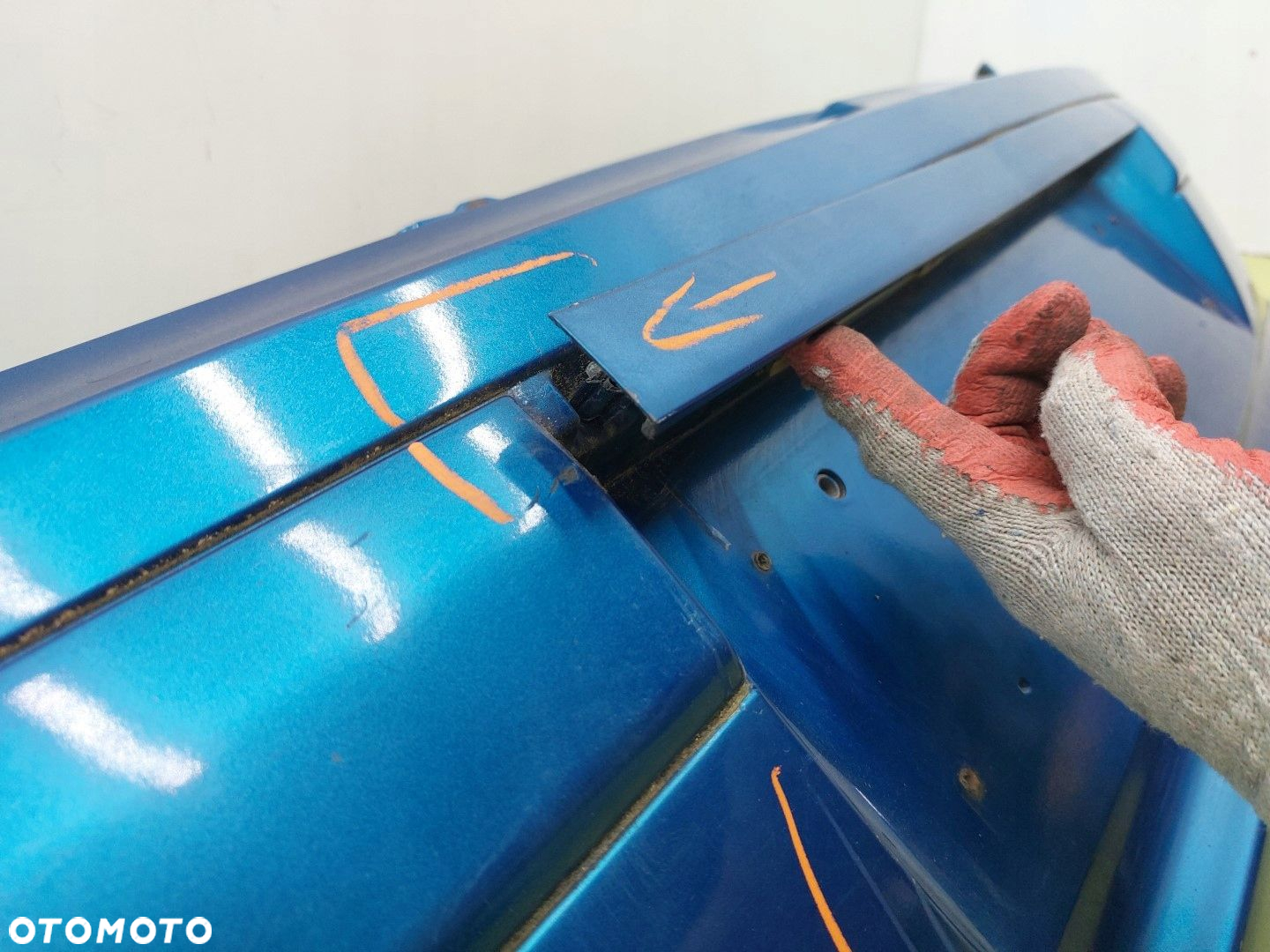 Zderzak tylny tył Tata Indica 2002-2008 HATCHBACK LIFT TAT543 ORYGINAŁ - 4