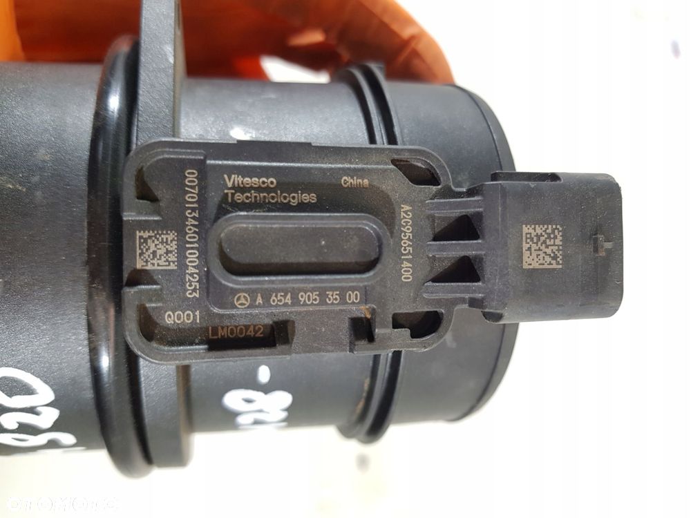 przepływomierz powietrza a6549053500 mercedes sprinter w907 2.0 cdi 654920 - 9
