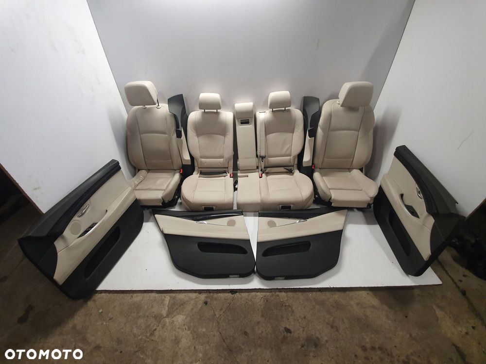 BMW 5 GT F07 FOTELE KANAPA BOCZKI SKÓRA UK - 1