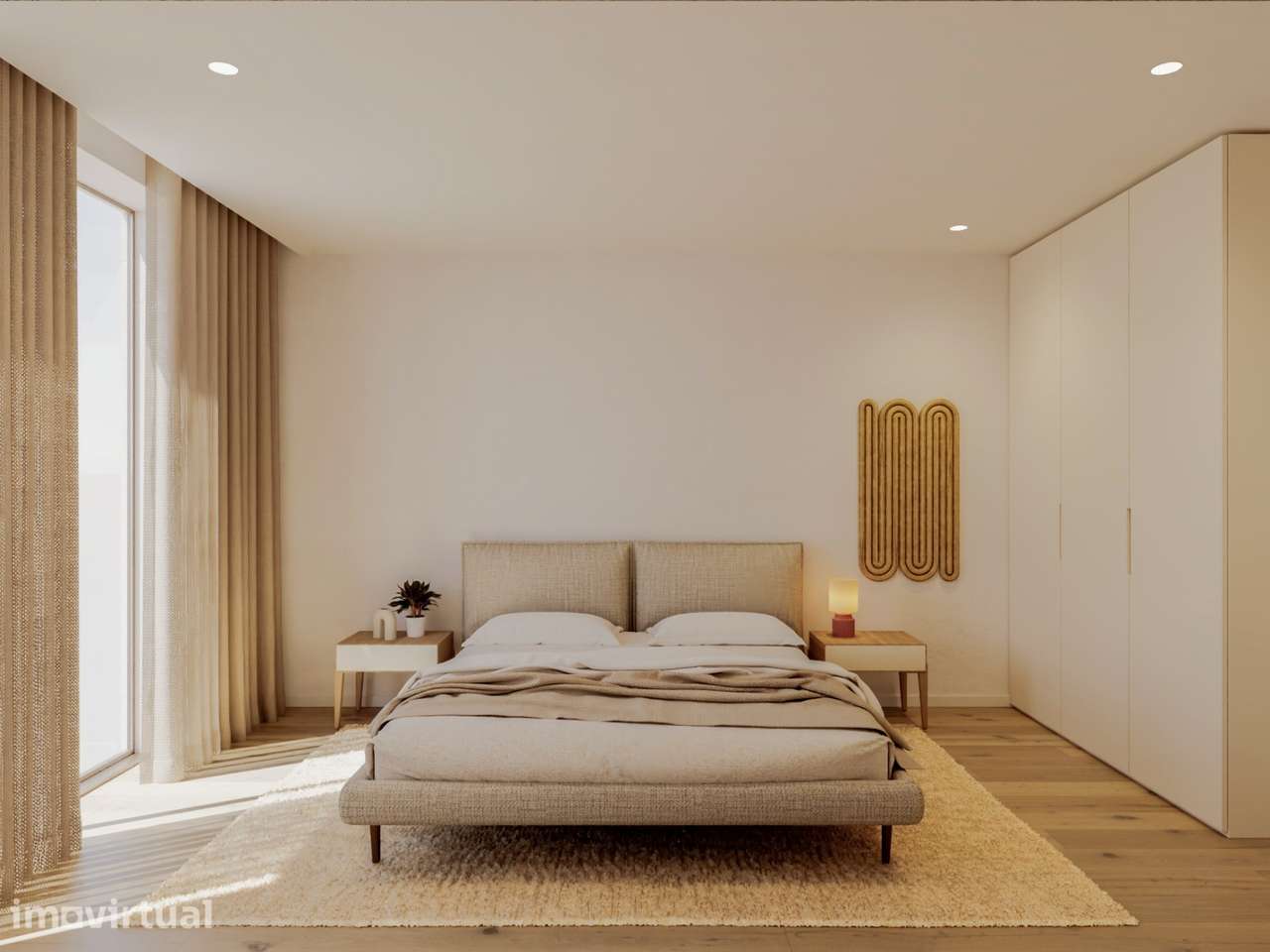 Apartamento T1 | Varanda | Condomínio Fechado | Piscina | Ginásio - Grande imagem: 5/13