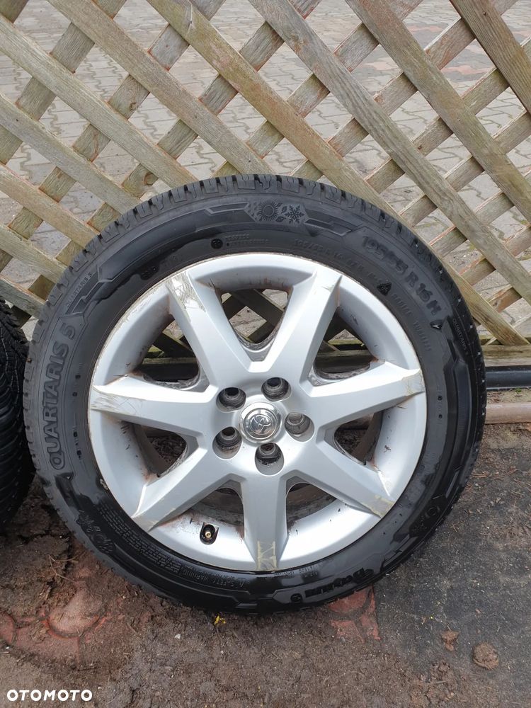 Koła Zimowe Felgi Aluminiowe Toyota Prius II VW 5X100 195/55 R16 Opony Barum 2024r - 3