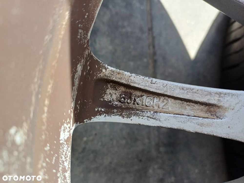 FELGI Z OPONAMI KOŁA ALUMINIOWE FIAT ALFA LANCIA R16 4X98 ET45 58,1 mm OPONY CONTINENTAL R17 195/55 R16 LATO NR32 - 11