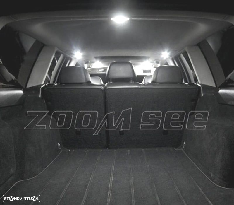 KIT COMPLETO DE 11 LAMPADAS LED INTERIOR PARA VOLKSWAGEN VW PASSAT B5 97-05 - 6