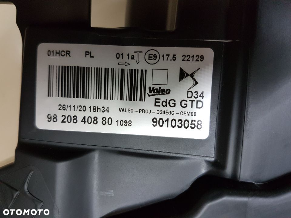 CITROEN DS3 CROSSBACK 19- LAMPA PRZEDNIA LEWA LUB PRAWA - 5