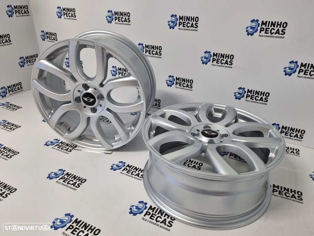 Jantes Mini Cooper S em 17 (4x100) Hyper Silver - 5