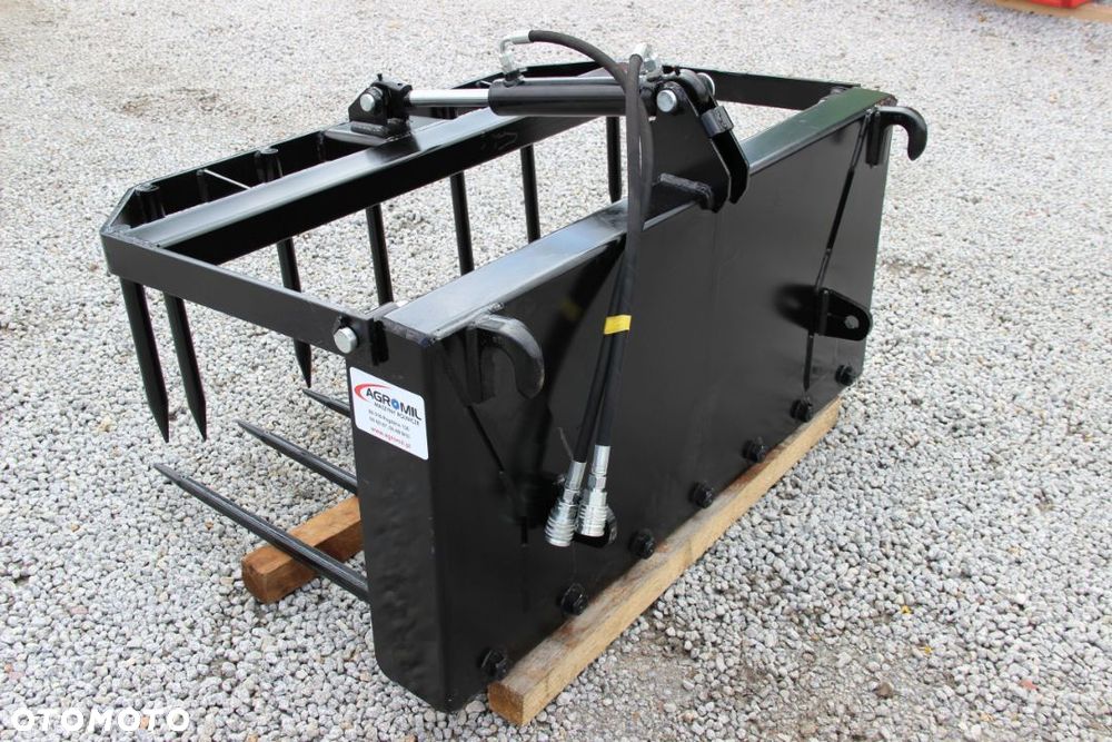 Krokodyl ładowacz czołowy Wol-Met 1,5 - 2B m kute zęby lekki - 4