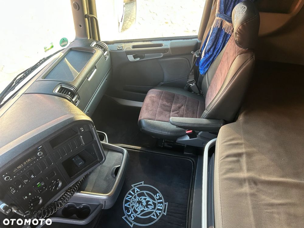 Scania R450 RETARDER / HYDRAULIKA HYVA / ZBIORNIKI 1200 L / KLIMA POSTOJOWA / TACHOGRAF NOWEJ GENERACJI / KABINA STREAMLINE / 2015 ROK !! - 31