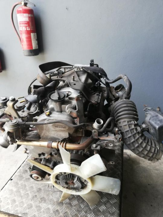 Motor Nissan Navara D40 - 5