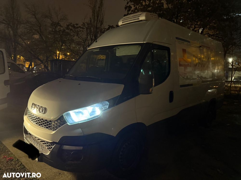 Iveco Daily 35c 130 Frigorific Frigo 2017 duba izoterma Fără Rugina Fără Probleme AC Navi Led 35s13 Unic Proprietar de noua luata din reprezentanța iveco România 2 bucati 9500 euro - 12