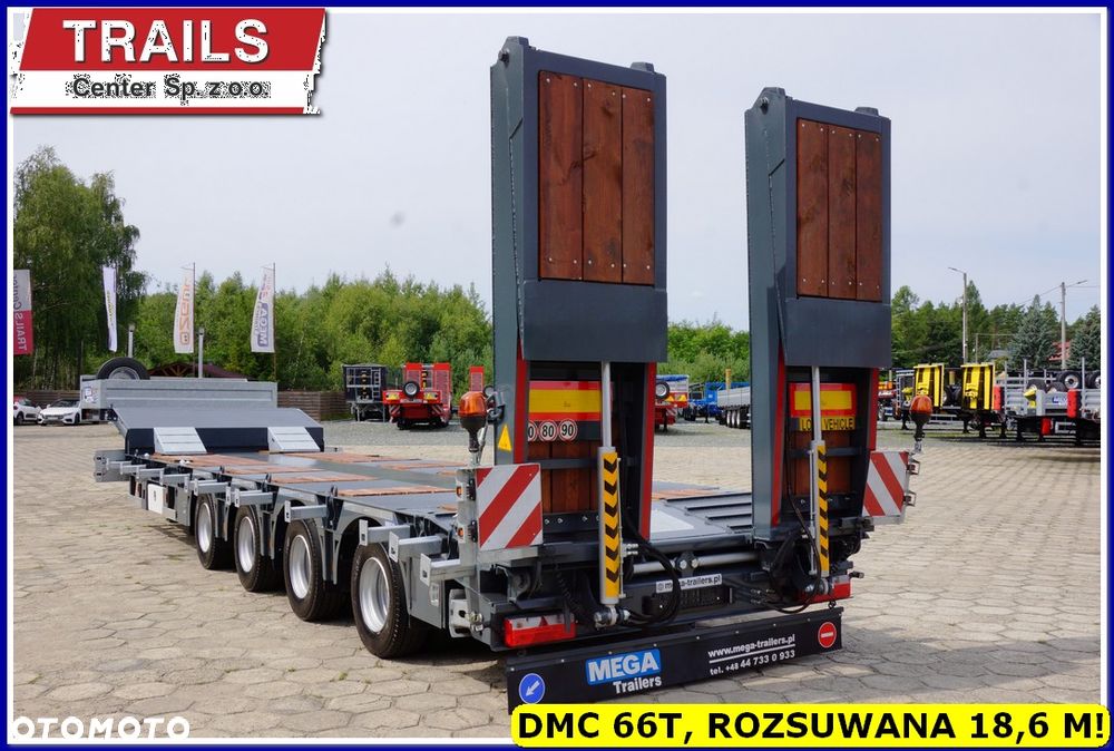 Inny Niska podłoga 4-osie, rozciągana dł. 18,60 m,  własne PTO, NAJAZDY HYDRAULICZNE. !!! - 14