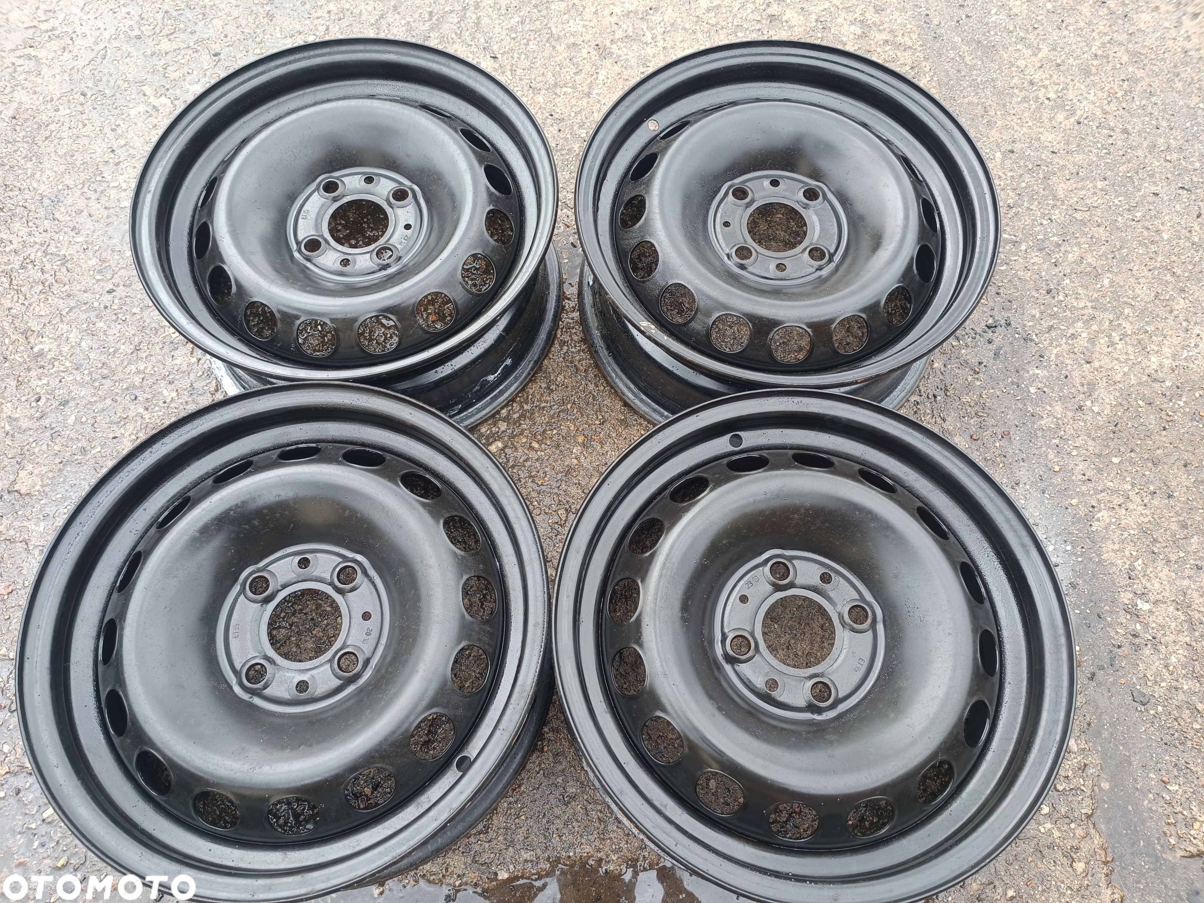 4x98 Felgi Stalowe Stal 14 FIAT 500 BRAVA BRAVO DOBLO IDEA MAREA PALIO PANDA PUNTO SIENA FORD KA II  Legnica ALU-RAD - 1