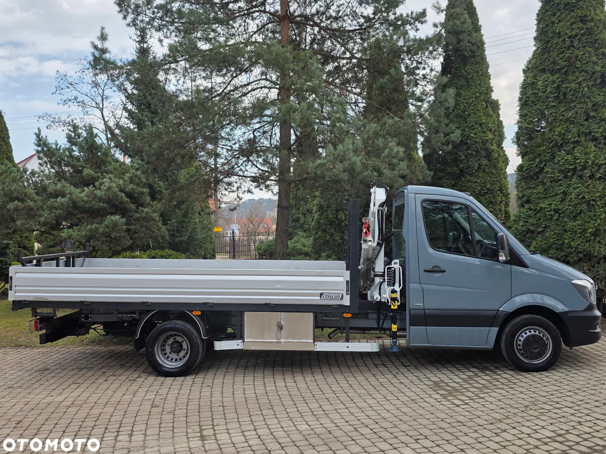 Mercedes-Benz Sprinter 519 CDI Skrzynia 4.30 M + HDS 1.8 Tony ! Klima ! 3.0 CDI  * 190 Km ! - 23
