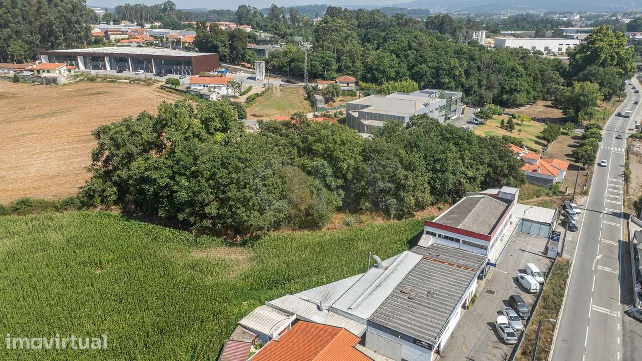 Terreno de grande dimensão com capacidade edificativa e área agrícola - Grande imagem: 3/8