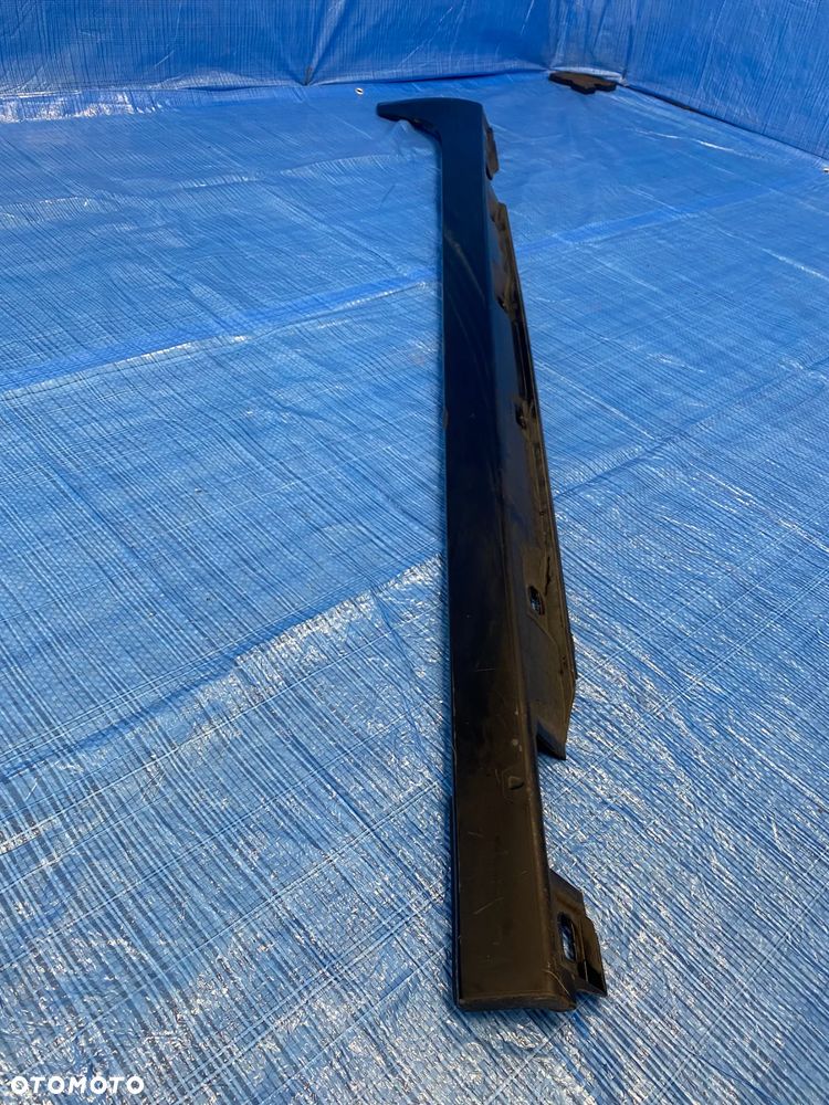 LISTWA PRÓG NAKŁADKA PROGOWA PROGU LEWA AUDI A6C7 CZARNA LY9B 4G0853855G ORYGINAŁ - 5