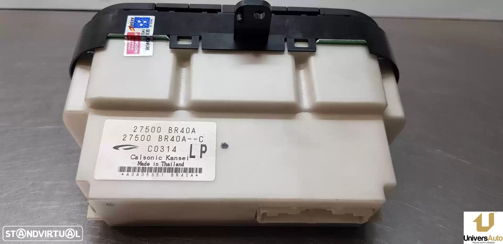 COMANDO CLIMATIZADOR NISSAN QASHQAI / QASHQAI +2 I 2010 -27500BR40A - 2