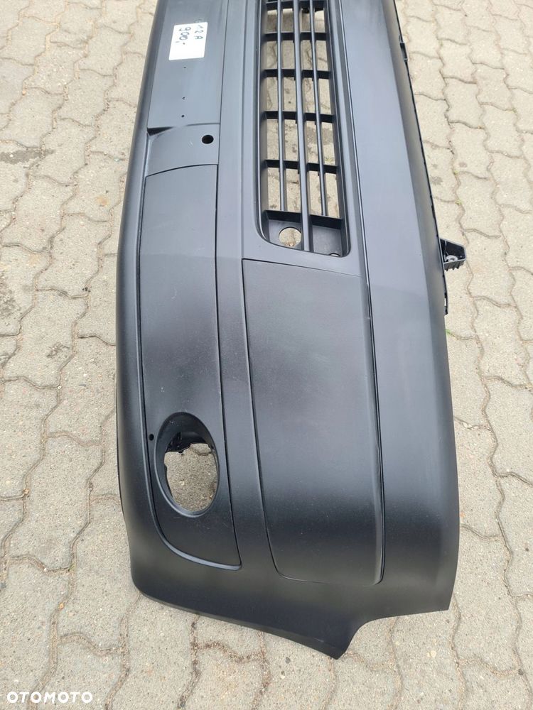 VW T5 LIFT TRANSPORTER zderzak przód czarny STRUKTURA - 3