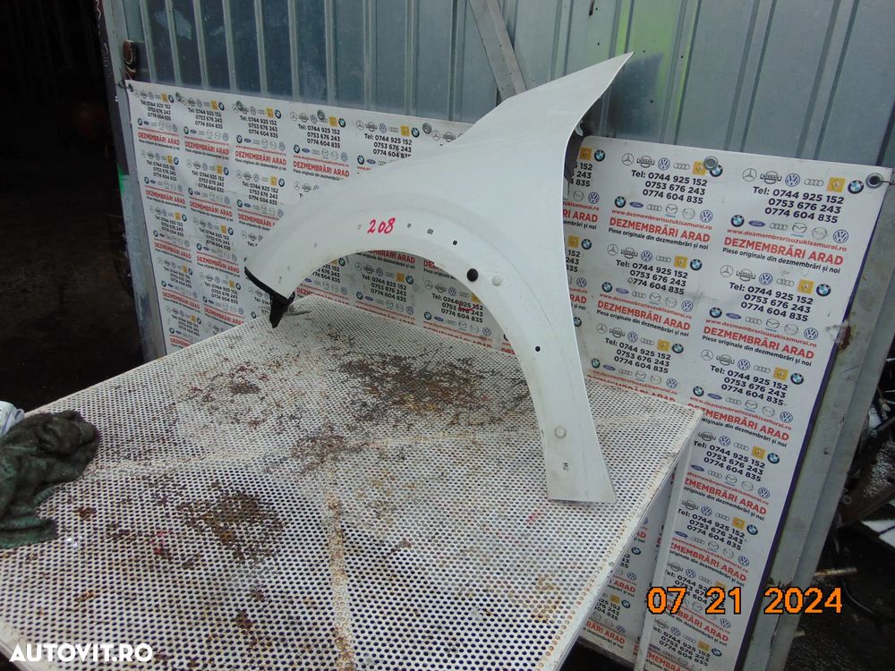 Aripa peugeot 208 dupa 2019 aripi stanga dreapta fata peugeot 208 2019+ - 6
