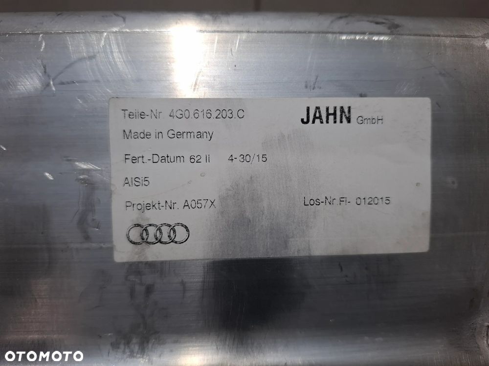 Zbiornik powietrza hydrauliki Audi A6 C7 A7 Rok 2015 nr 4G0616203C - 2