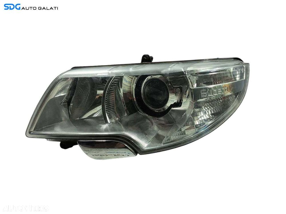Far Stanga Xenon Skoda Superb 2 2008 - 2015 Cod 3T2941017E 5DV009000-00 7L6941329B (Ureche Laterala si Inferioara Lipsa) [L7040] - 1