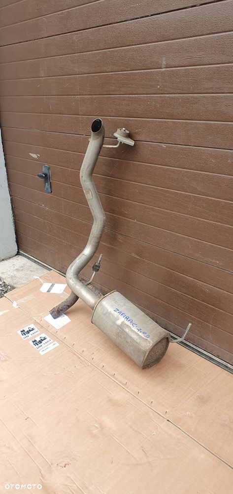 Tłumik końcowy wydech Opel Zafira C 2.0 CDTI 13290368 - 3