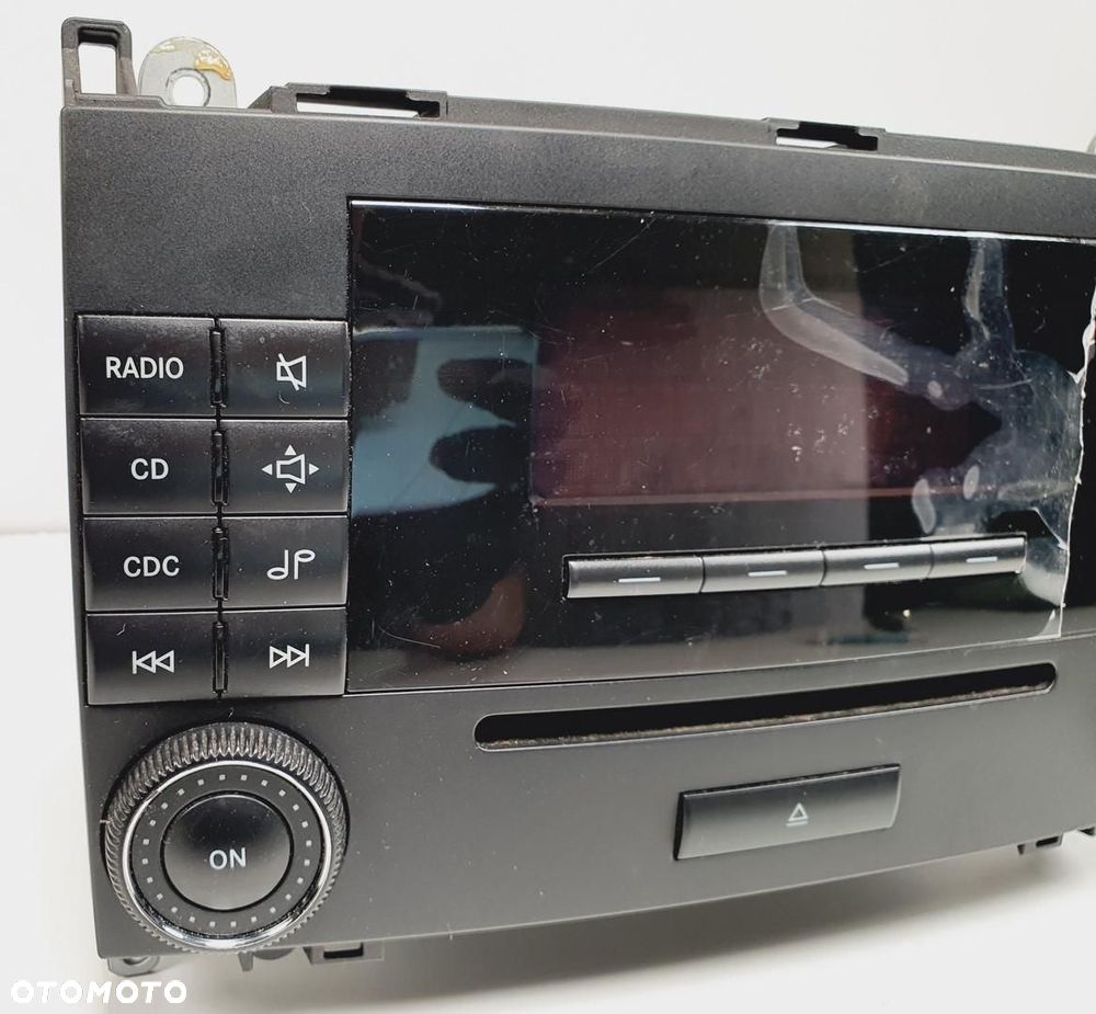 RADIO CD MERCEDES W169 A1698206189 - 2