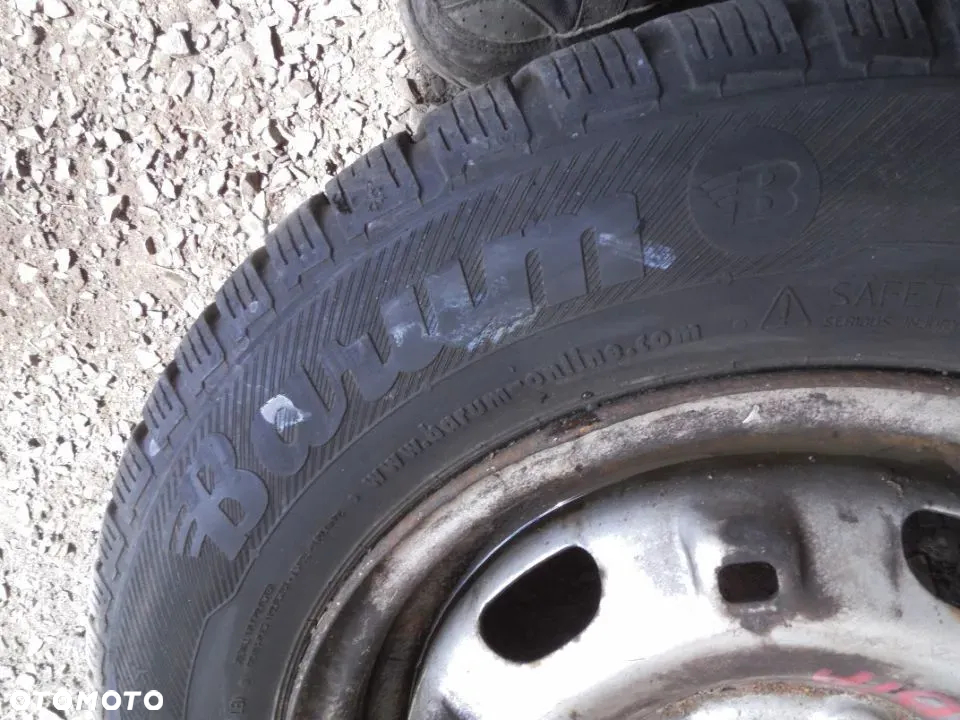 2x KOŁO FELGA VW Stalowa 13" 5.0" 5x100 ET35 6Q0601027E + OPONY ZIMOWE Barum POLARIS 3 6MM 165/70/R13 VOLKSWAGEN POLO IV FABIA IBIZA - 3