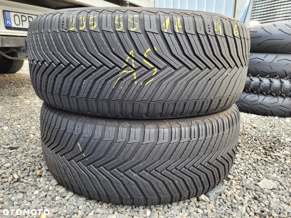 WYSYŁKA 2 Opony Wielosezonowe 235 55 R17 Michelin CrossClimate 2 2024r. - 1