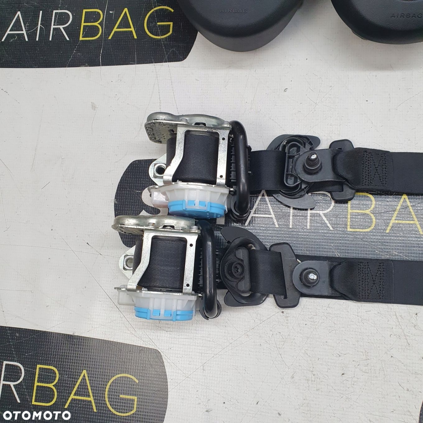 MERCEDES CLA W117 DESKA ROZDZIELCZA KONSOLA KOKPIT PULPIT PODUSZKI AIRBAG AIR BAG PASY KIT SET - 12