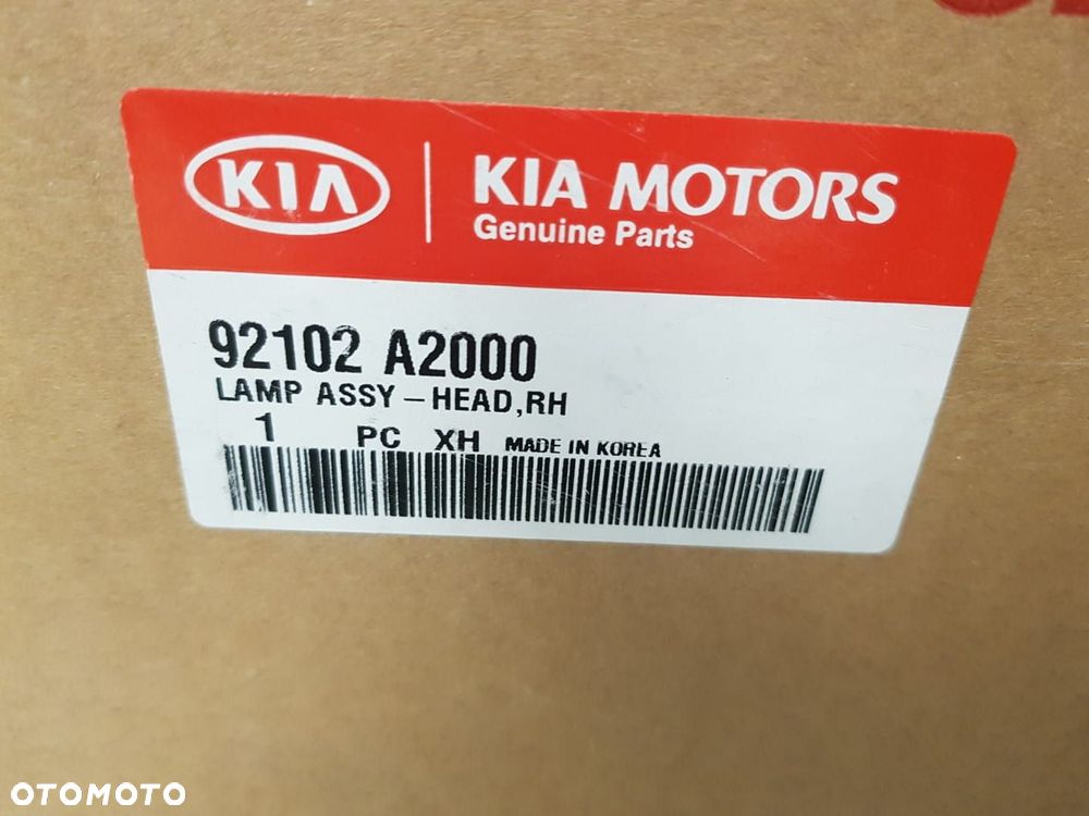 NOWA ORYGINALNA LAMPA PRAWA PRZÓD PRZEDNIA KIA CEED 2 II 12-18 REFLEKTOR KOMPLETNY EUROPA 92102A2000 - 7