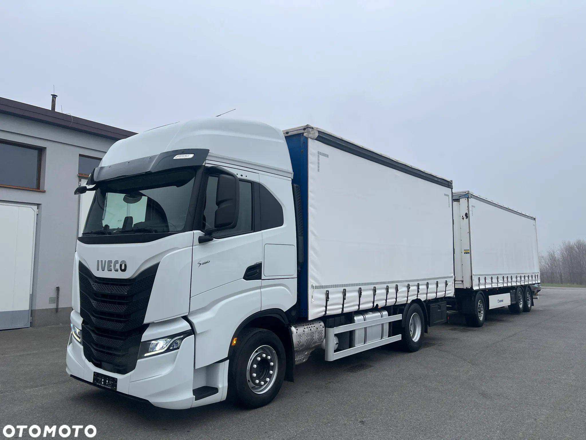 Iveco S-Way 480, Retarder + Krone 3-osie 2016, 38palet,  Zsuwane dachy, Z Niemiec - 1