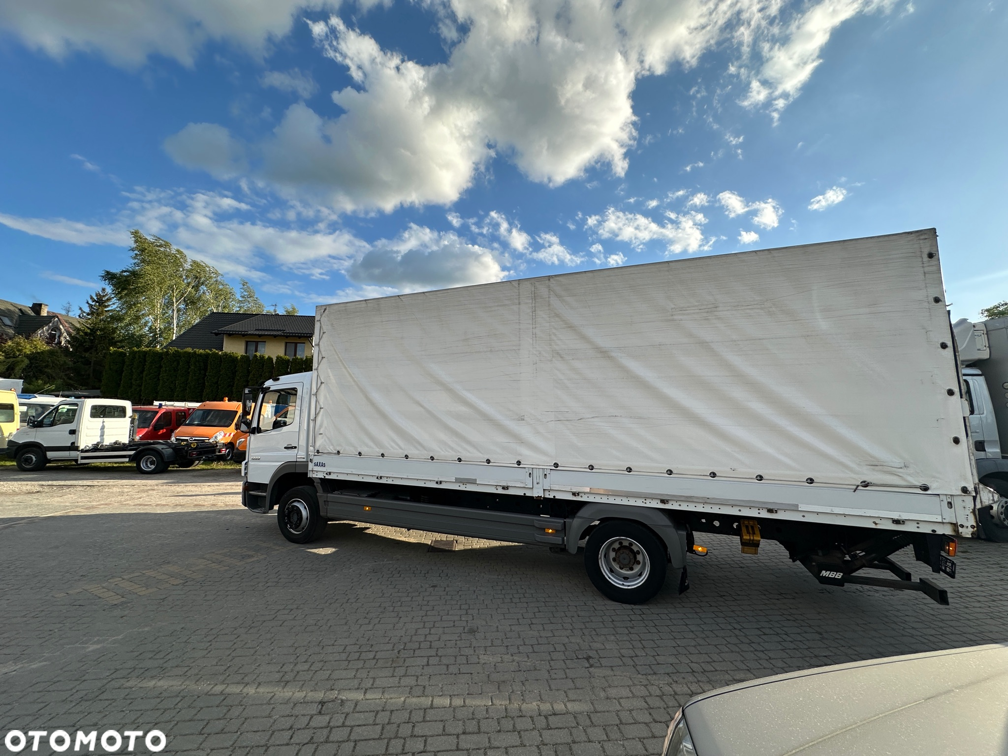 Mercedes-Benz ATEGO 1222 L PLANDEKA EURO 5 - 6