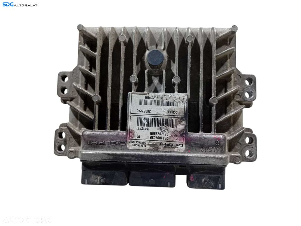ECU Calculator Motor Delphi Dacia Logan 2 1.5 dCi 2012 - 2018 Cod 237100703R 237102280R [L6169] - 1