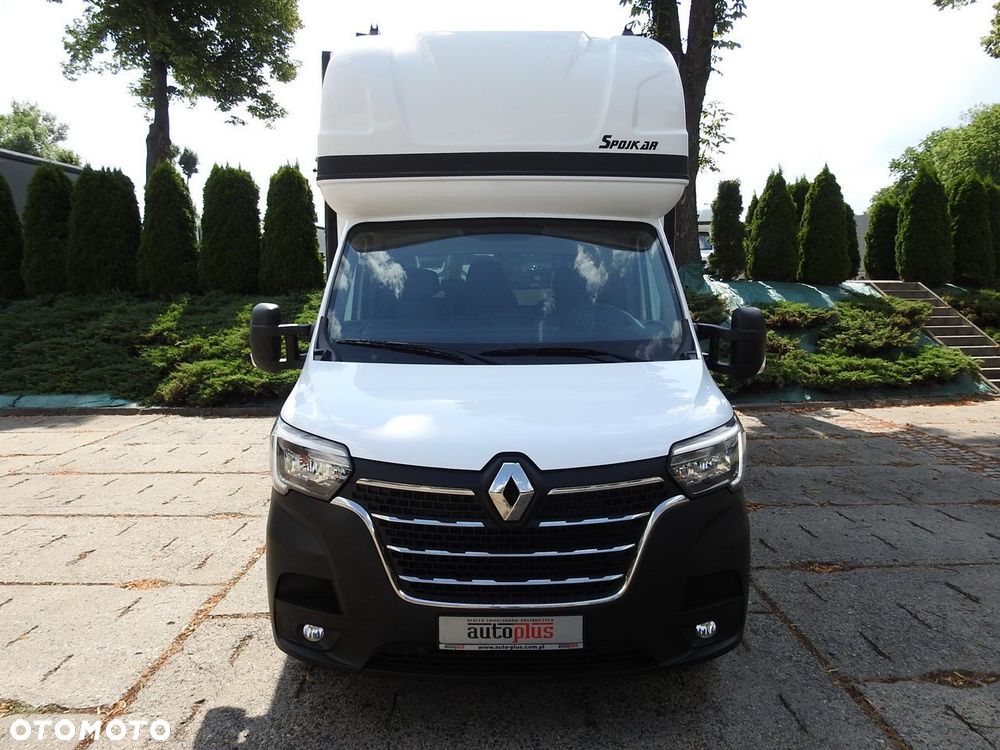 Renault MASTER PLANDEKA 10 PALET WEBASTO KLIMATYZACJA TEMPOMAT LEDY PNEUMATYKA  165KM - 6