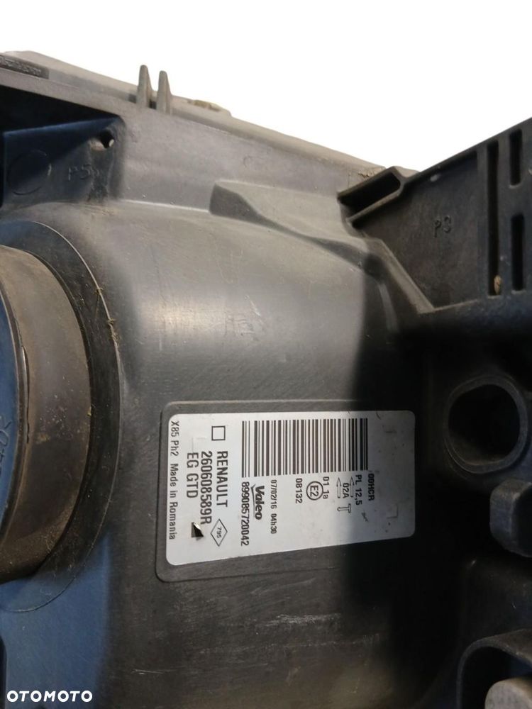 LAMPA LEWA PRZEDNIA PRZÓD RENAULT CLIO III 260608589R - 4