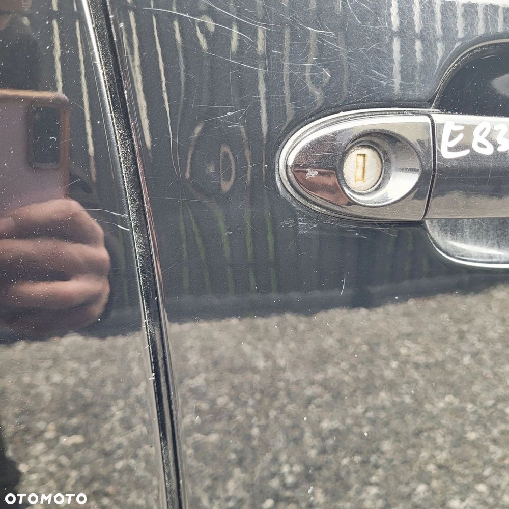 DRZWI PRAWY PRZÓD PRZEDNIE BMW X3 E83 475 BLACKSAPPHIRE ORG LAKIER C109 - 11