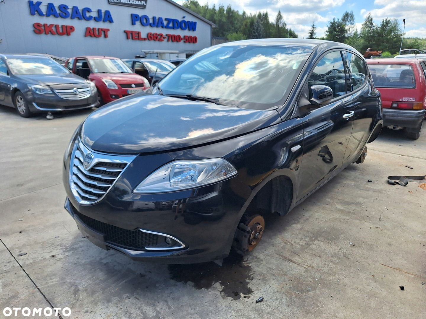 Lancia Ypsilon 3 III 312 11- PANEL PRZEŁĄCZNIK SZYB LEWY PRZÓD 735531346 - 8